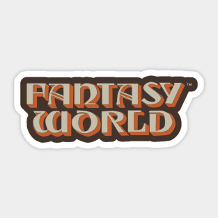 Fantasy World | Soma | Masters of the Universe | knock-off Sticker